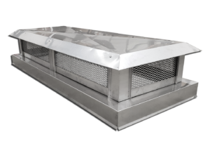 Stainless steel chimney cap installations Stainless steel chimney cap installations