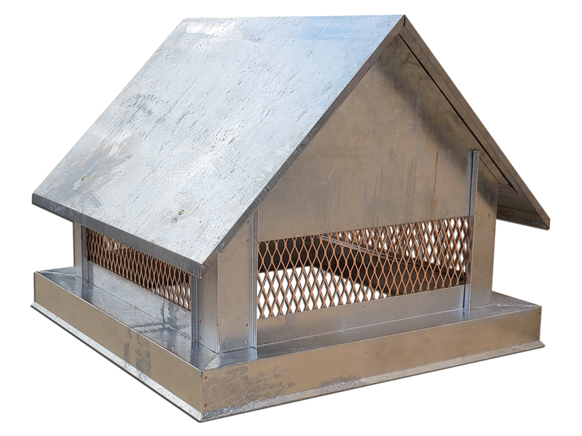 Chimney Caps, Shrouds, Pots, Chases Custom, Copper, Zinc