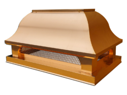 CC110 - Bell roof multi flue decorative chimney cap