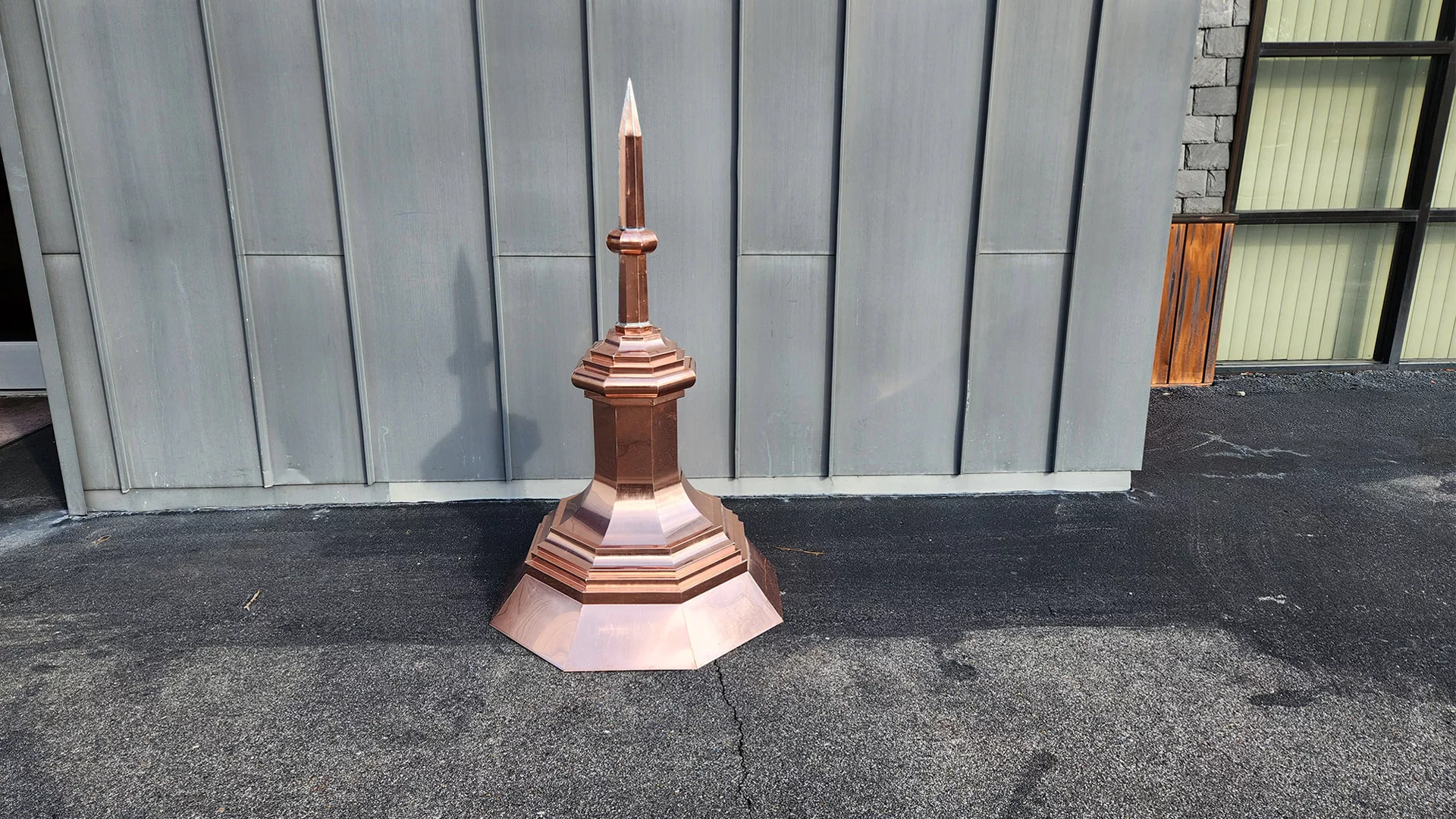 The Majestic Copper Finial