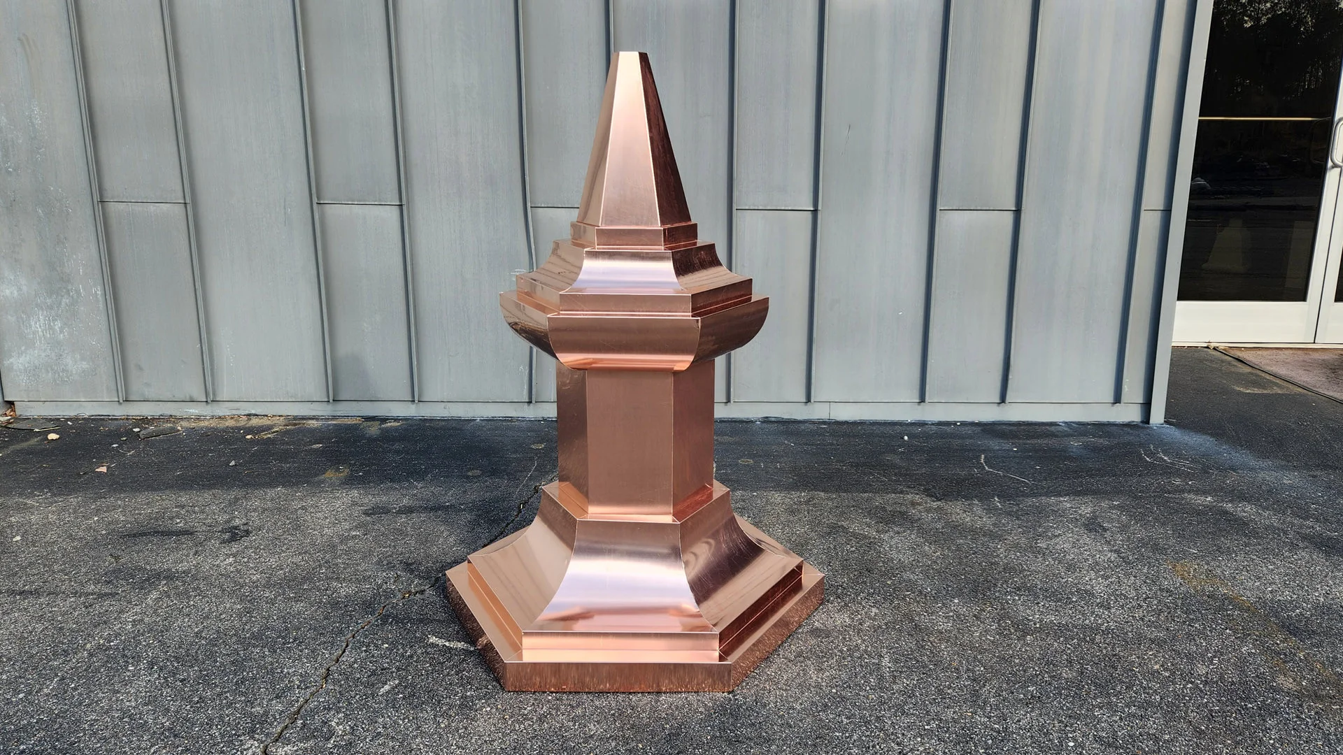 The Royal Copper Finial