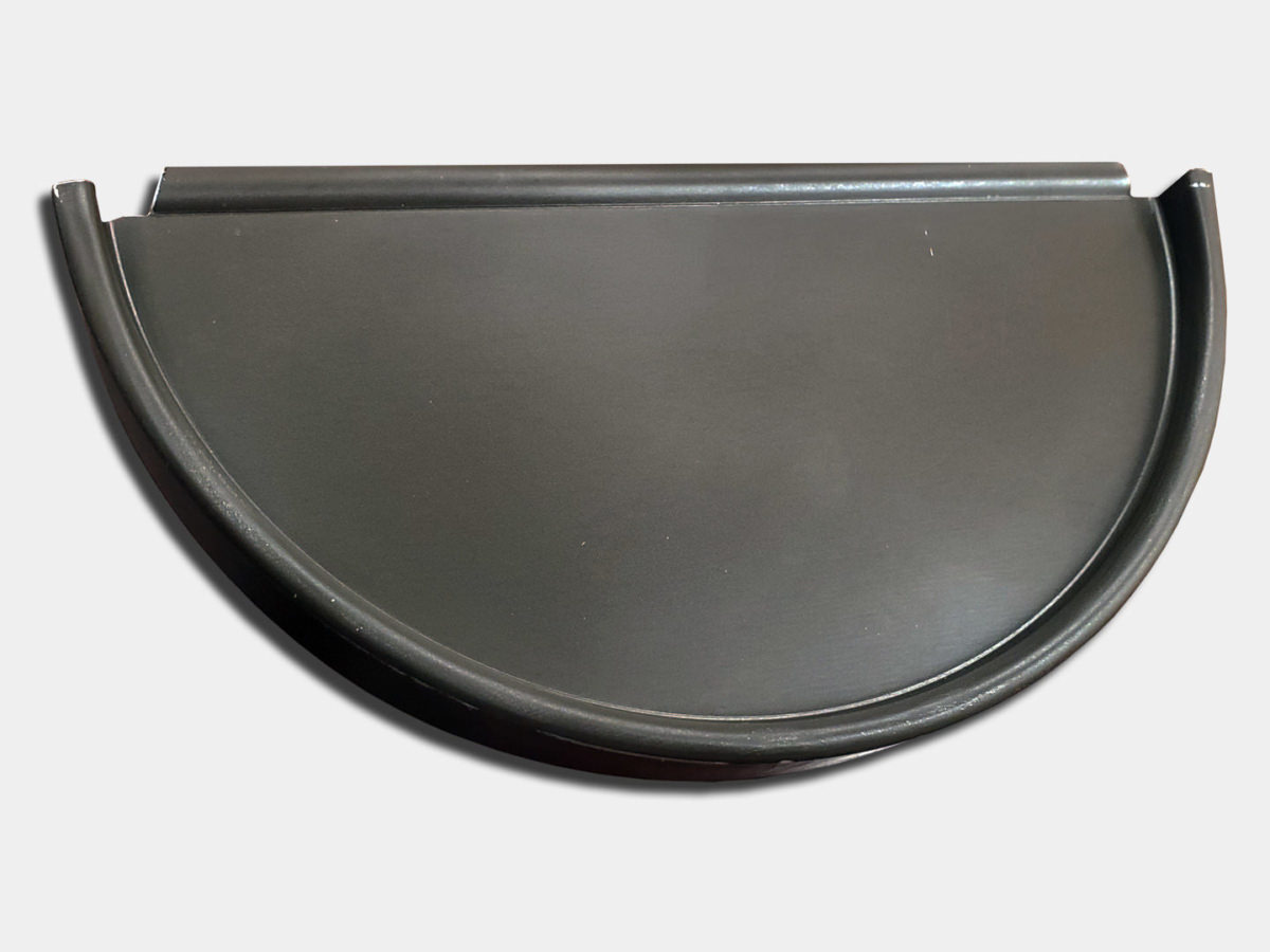 End Caps Half Round Gutters, Box and KStyle Gutters