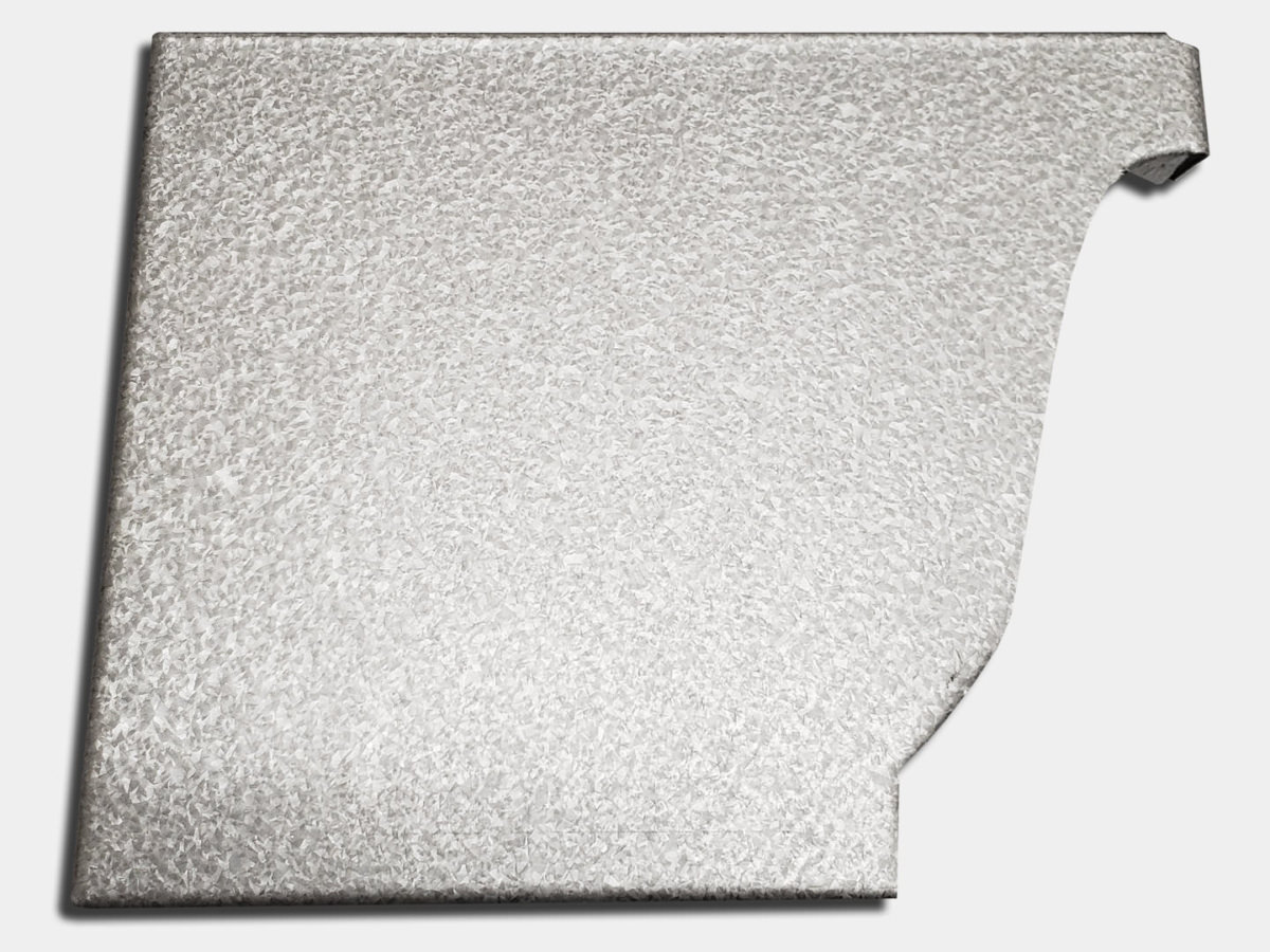 End Caps Half Round Gutters, Box and KStyle Gutters