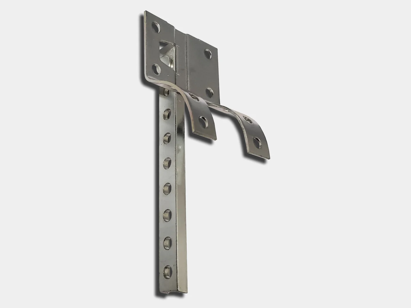 Crown molding shank #6 for gutter hanger - galvanized steel