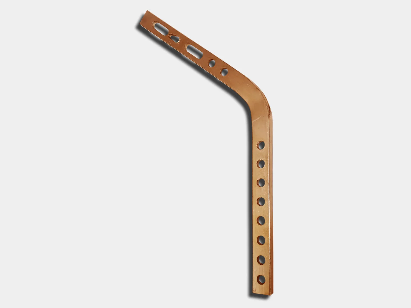 Exposed rafter shank #11 for gutter hanger - copper
